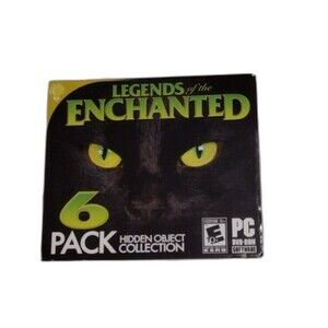 Legends of the Enchanted Hidden Object PC DVD-ROM Game Collection 6 Pack